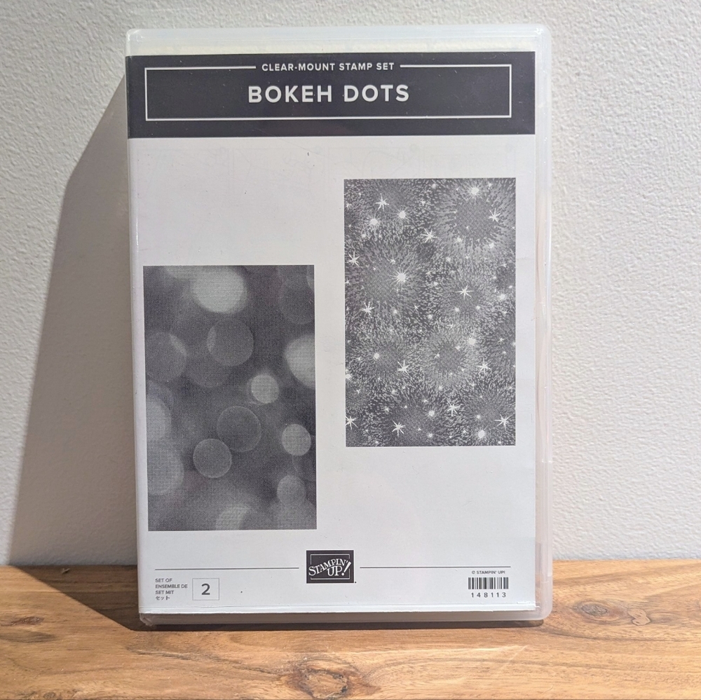 Stampin’ Up! Bokeh Dots Clear-Mount Stamp Set